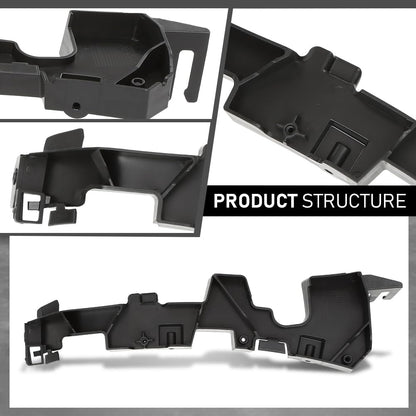G-PLUS Front Left Outer Bumper Cover Support, Compatible with Audi Q5 2021-2024, Driver Side, 80A807277D