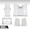 G-PLUS Front & Rear Liner Fender Complete Set Compatible with Honda ATC350X 1985-1986 White