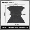 G-PLUS Front Engine Splash Shields, Compatible with Jeep Grand Cherokee 2022-2024/ Cherokee L 2021-2024, 68377818AF, CH1228178