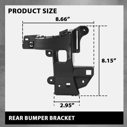 G-PLUS Rear Bumper Bracket Left Compatible with Jeep Compass 2017-2022 68244465AA