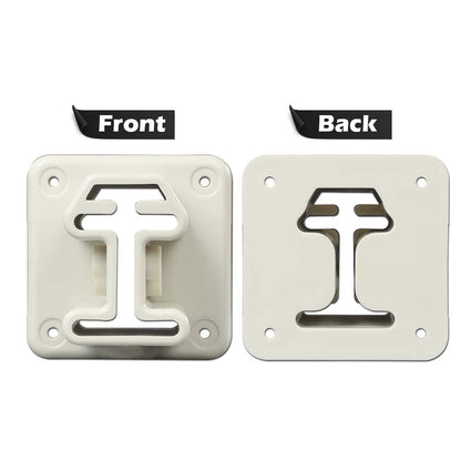 G-PLUS Ladder Flanges Compatible with Heavy Duty Resin in-Pool Above Ground Swimming Pool Ladder
