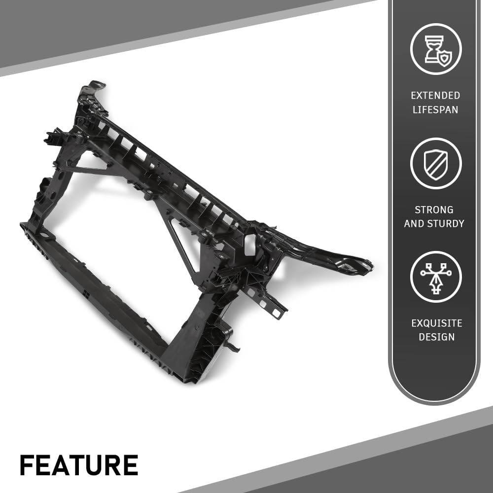 G-PLUS Radiator Support Core, Compatible with Audi A3/ A3 Quattro 2021 2022 2023 2024