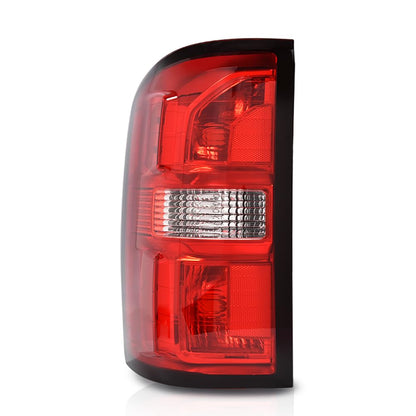 G-PLUS Left Side Tail Light Assembly Rear Brake Lamp Taillight w/o Bulbs Compatible with GMC Sierra 1500 2014-2018 Fit GMC Sierra 2500 HD 3500 HD 2015-2019 84288724, GM2800281C Red