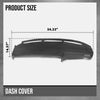 G-PLUS TPE Dash Cover Dashboard Panel Compatible with Toyota 4Runner Pickup 1989-1995 Black