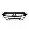 G-PLUS Front Upper Grille Grill Chrome Factory Style Compatible with Hyundai Tucson SE/ECO 2016-2018 HY1200189, 86350D3000RAM