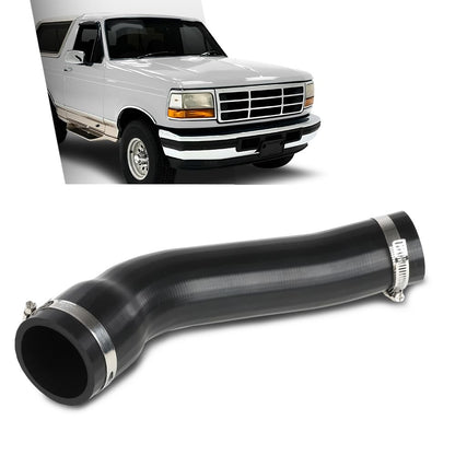 G-PLUS Rear Fuel Tank Fill Hose Compatible with Ford Bronco 1980-1996#F4110 Black Rubber Hose