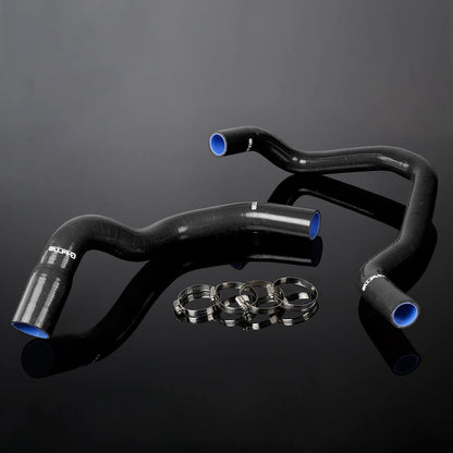G-PLUS Silicone Radiator Hose Clamps Compatible With 1984-2005 Jeep Cherokee XJ 4.0l 242 CID L6 Black