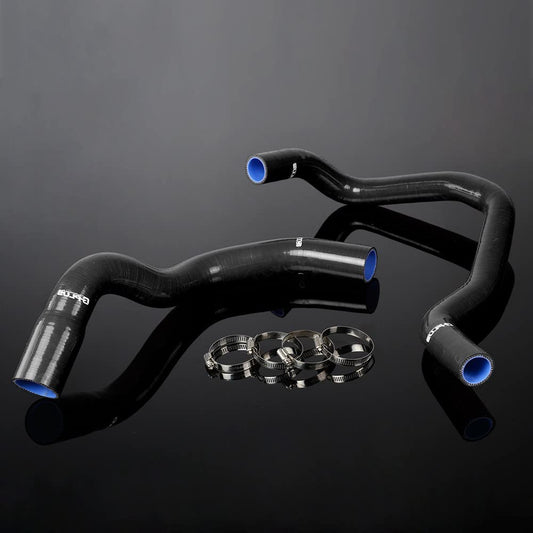 G-PLUS Silicone Radiator Hose Clamps Compatible With 1984-2005 Jeep Cherokee XJ 4.0l 242 CID L6 Black