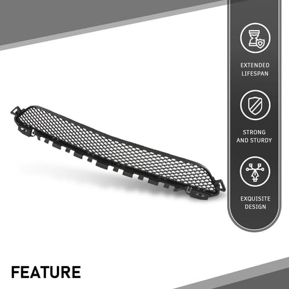 G-PLUS Front Lower Bumper Face Bar Grille, Compatible with Benz C300 C400 2015-2018, 2058850423, MB1036144