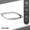 G-PLUS Rear Right Bumper Cover Exhaust Pipe Hole Trim Frame, Compatible with Benz E400 A220 E450 E350 E53 2018-2023, Passenger Side, 2058852321, MB1139107