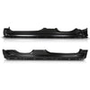 G-PLUS Rocker Panels Left and Right Side Compatible with Chevy Silverado/GMC Sierra Pickup Extended Cab 2014-2018 (Not Fit Crew Cab) Black