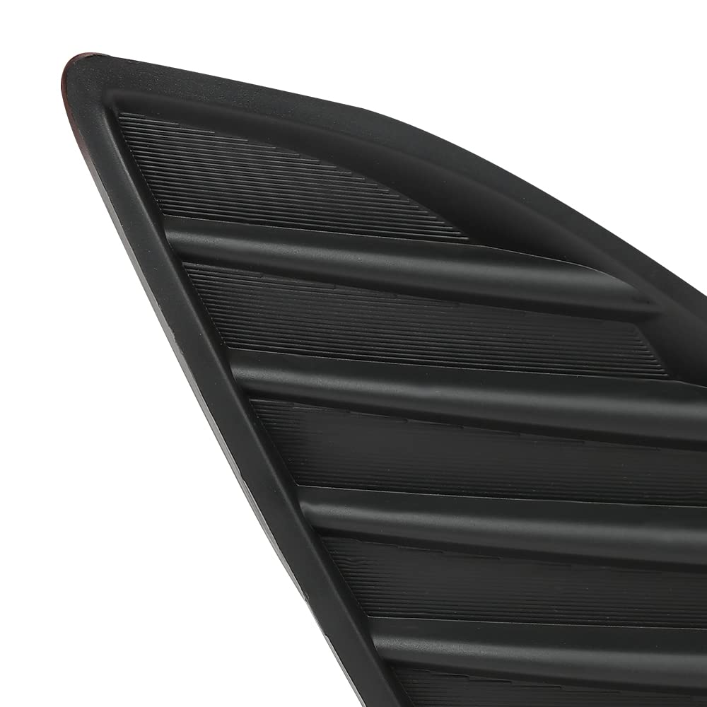 G-PLUS Front Bumper Lower Grille Insert & Fog Light Hole Covers Compatible with Toyota Camry 2012 2013 2014 Replace For TO1036128 TO1038147 TO1039147