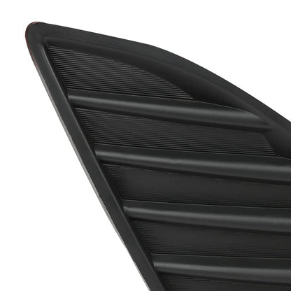 G-PLUS Front Bumper Lower Grille Insert & Fog Light Hole Covers Compatible with Toyota Camry 2012 2013 2014 Replace For TO1036128 TO1038147 TO1039147