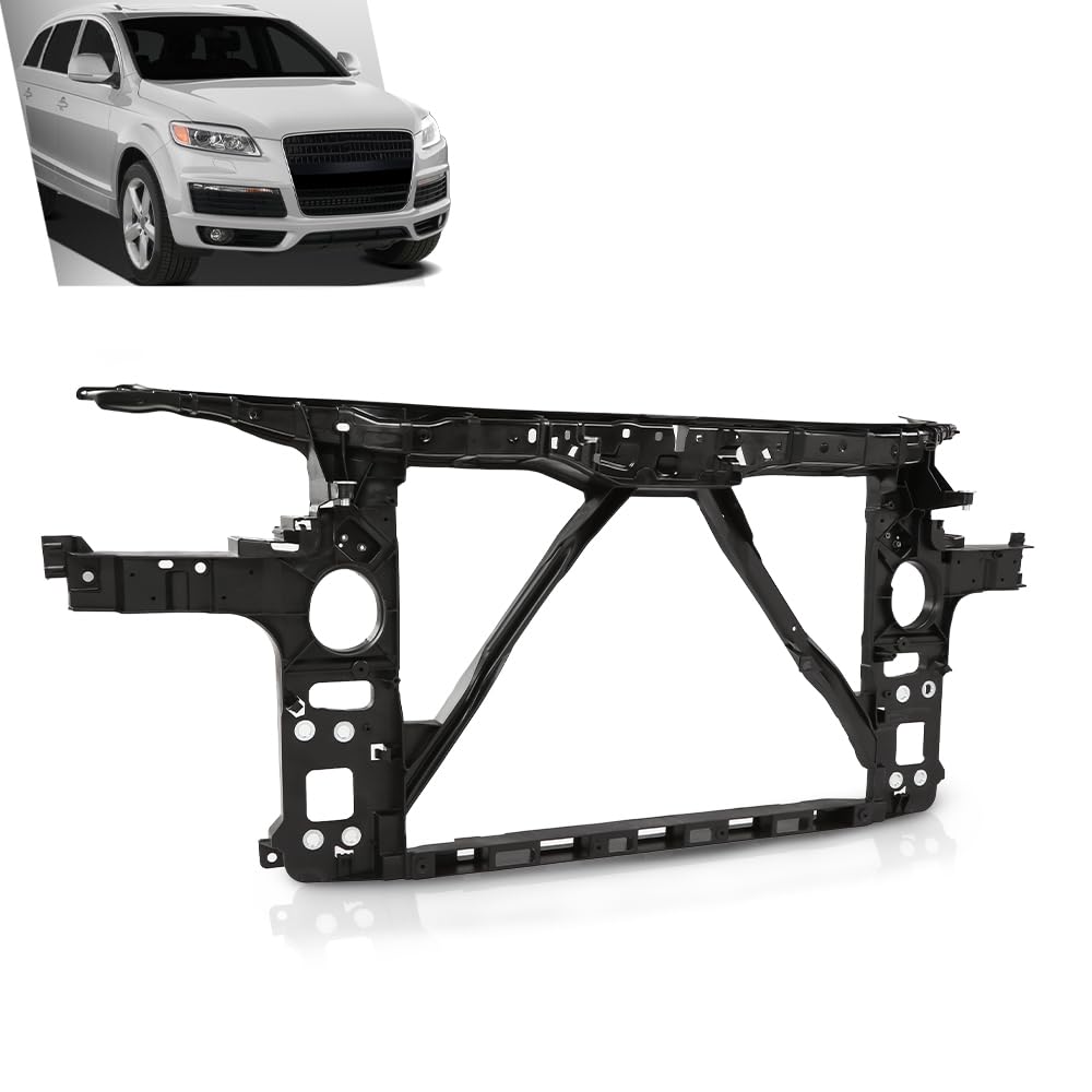 G-PLUS Radiator Support Assembly, Compatible with Audi Q7 Base/Premium/Prestige/ 2007-2015, 4L0805594A, AU1225131