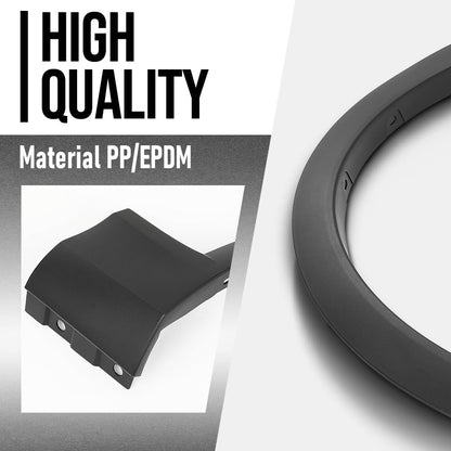 G-PLUS Fender Trim Front Right Compatible with BMW X3 2011-2017 Fit BMW X4 xDrive28i 2015-2018 / xDrive35i 2015-2016 51777210082, BM1291108 Black