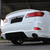 G-PLUS Rear Bumper Lip Diffuser Replacement for Lexus IS250 IS350 2006 2007 2008 F-Sport Style PU Add on Rear Lip Finisher Under Chin Spoiler Splitter Valance
