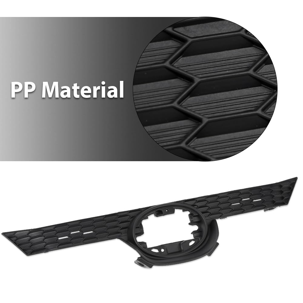 G-PLUS Front Upper Bumper Grille Compatible with Toyota Corolla LE XLE 2020 2021 2022 53111-12E60 53111-02850 TO1200442