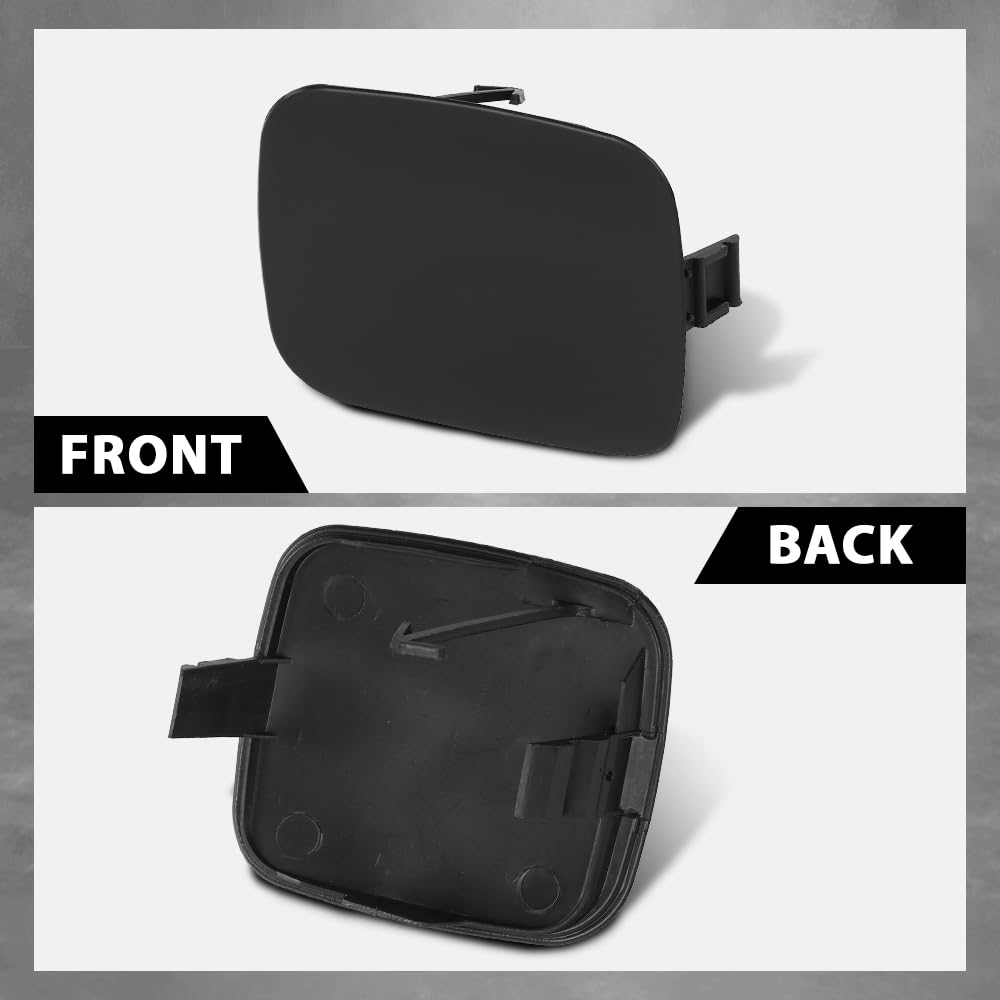 G-PLUS Front Bumper Tow Hook Eye Cover Pair LH & RH Compatible with Lexus RX400h 2006-2008 52128-48901