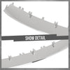 G-PLUS Rear Lower LH or RH Bumper Molding Trim Compatible with Benz CLA250 2014-2016 1178850023, MB1144139 Silver