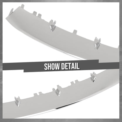 G-PLUS Rear Lower LH or RH Bumper Molding Trim Compatible with Benz CLA250 2014-2016 1178850023, MB1144139 Silver