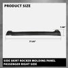 G-PLUS Skirt Rocker Panel Molding Door Sill Plate Right Compatible with Jeep Grand Cherokee 2014-2022 5NP50RXFAA