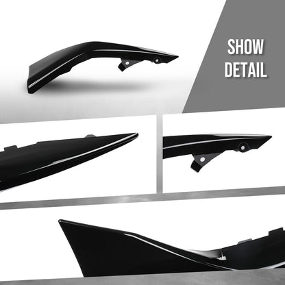 G-PLUS Right Front Bumper Side Lower Molding Trim Compatible with Toyota Camry SE 2025 TO1047135, 52712AQ040 Glossy Black