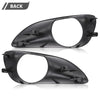 G-PLUS Front Bumper Fog Light Driving Lamp Cover Trim Compatible with Toyota Yaris Sedan 2007-2013/Fit Toyota Vios Limo (XP90) 2007-2013/Fit Belta 2006-2012 52127-0D190, 52128-0D090