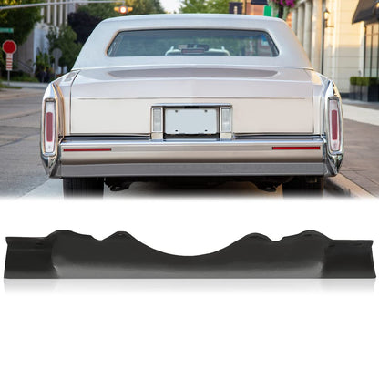 G-PLUS Rear Molded License Plate Filler Compatible with Cadillac Deville 1980-1992/Fit for Cadillac Fleetwood 1980-1992/Fit Cadillac Brougham 1980-1992 Black 1pc