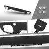 G-PLUS Rear Bumper Lower Valance Spoiler Compatible with Porsche Cayenne 2008 2009 2010, Fit Model Without Sport Exhaust 95550552112G2X, 955-505-521-12-G2X, 95550552110G2X,95550552111G2X Black