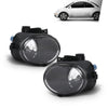 G-PLUS Pair Fog Lamp Light with Bulb Compatible with VW Beetle 2006-2010 1C0941699E, 1C0941700E Black