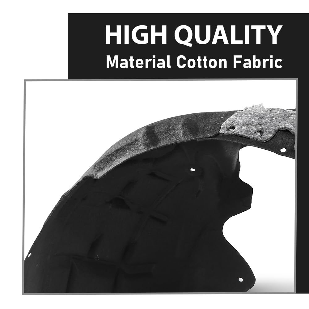 G-PLUS Front Left Fender Liner Compatible with Audi A7 Quattro S7 RS7 2012-2018 4G8821171D