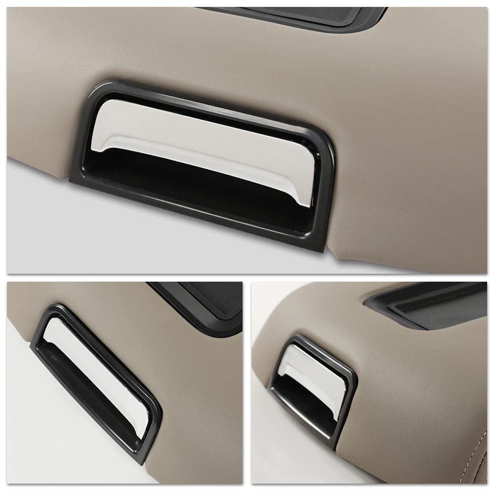 G-PLUS Center Console Armrest Lid Compatible with Chevy Tahoe/Suburban 2015-2019,Fit GMC Yukon/Yukon XL Center 2015-2019 Console Armrest Lid 0227083AA L0227083AA Brown