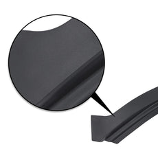G-PLUS Front Right Bumper Trim for Ram 2500 3500 2010-2018 Black Close-up View
