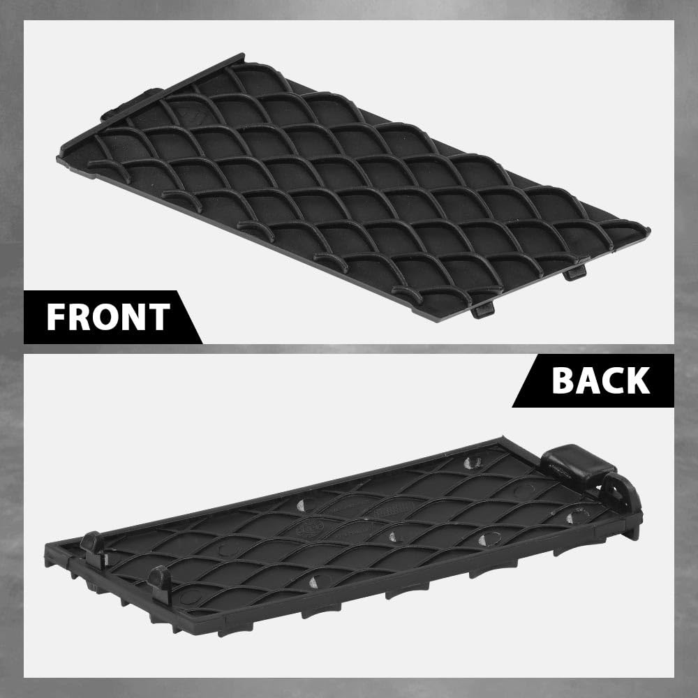 G-PLUS Front Bumper Tow Eye Cap Tow Hook Cover Compatible with Mercedes-Benz X166 GL-Class GL350/450/550 2013-2016,Not Fits Model with Standard Front Bumper 166-885-51-22 A1668855122 1668855122