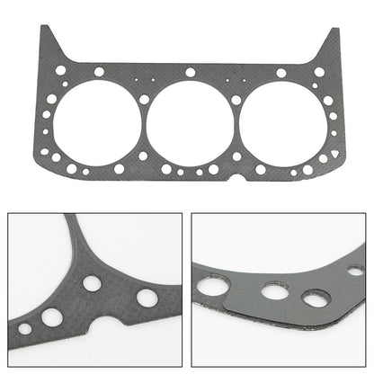 G-PLUS Head Gasket Set Bolts Compatible with Chevy S10 1996-2004/Fit Chevy Silverado GMC Sierra 1500 1999-2006/Fit GMC Savana Chevy Express 1500 1996-2006 4.3L 262CID V6 OHV HS9354PT-6, ES74034