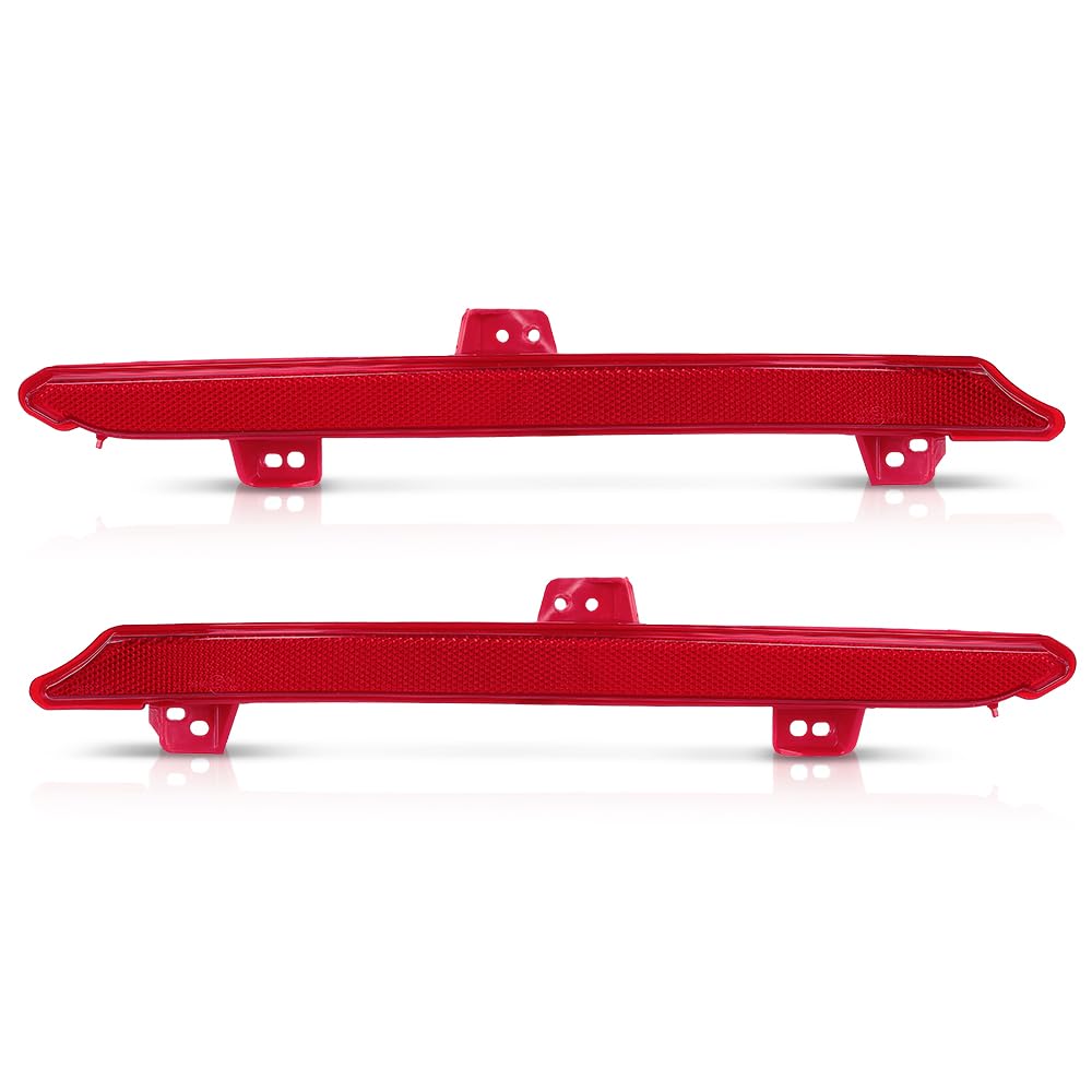 G-PLUS Rear Bumper Reflector Light Tail Lamp Case Left&Right Compatible with Honda Accord 2018-2022 33555TVAA01, HO1184113