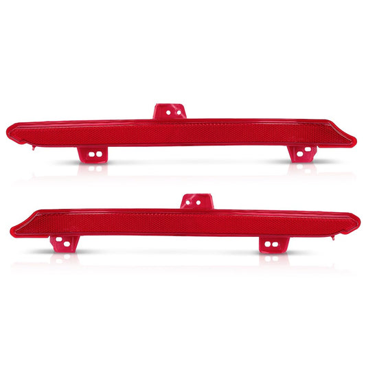 G-PLUS Rear Bumper Reflector Light Tail Lamp Case Left&Right Compatible with Honda Accord 2018-2022 33555TVAA01, HO1184113