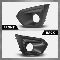 G-PLUS Front Left Fog Light Bezel for Subaru Impreza 2012-2014 Driver Side Close-up View
