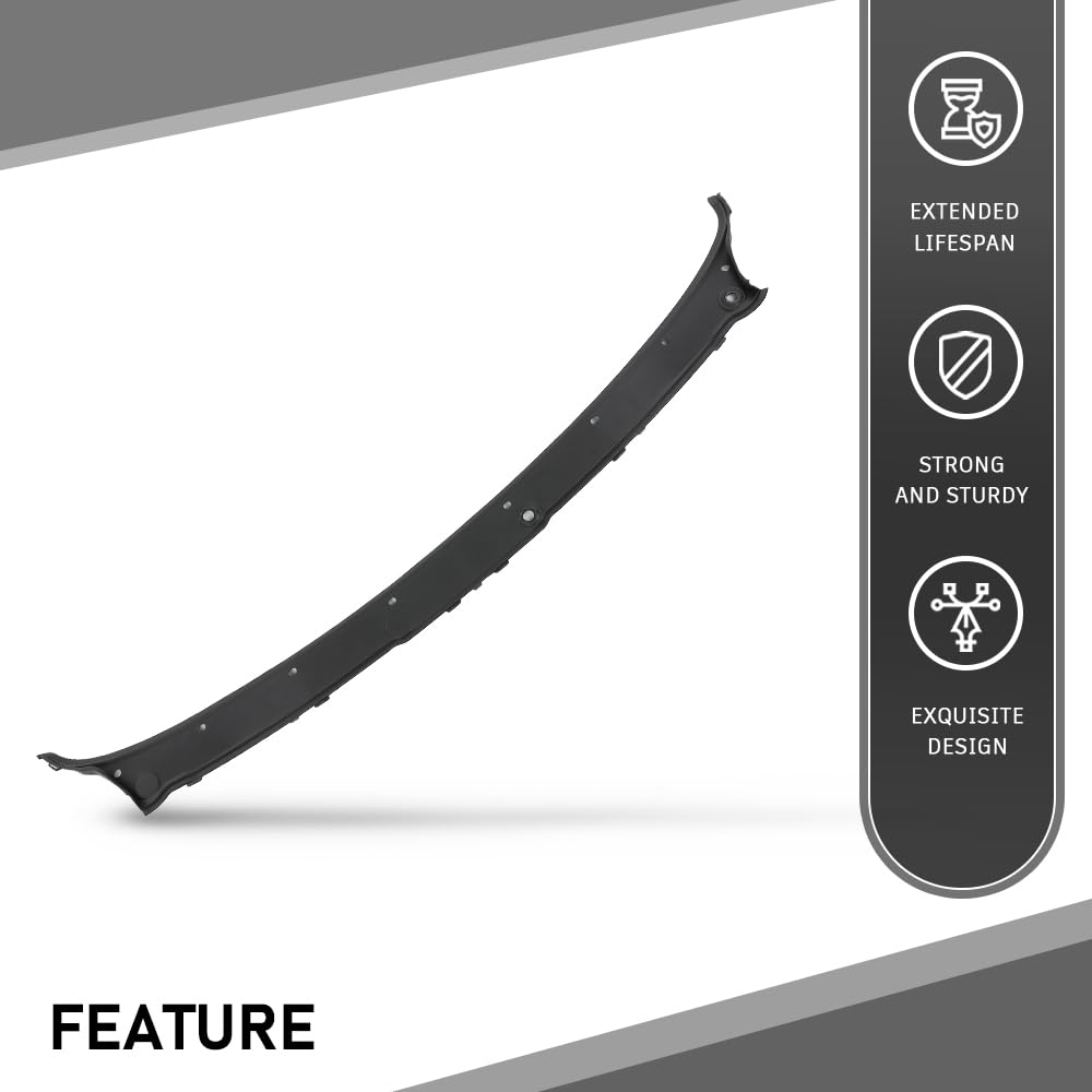 G-PLUS Windshield Wiper Cowl Panel Cover Replacement, Compatible with BMW X5 E70 2007-2013, 51717151969