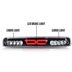 G-PLUS LED Third Brake Light for Chevy Silverado GMC Sierra 1500 2500 3500 1999-2006 Clear Lens Product Details