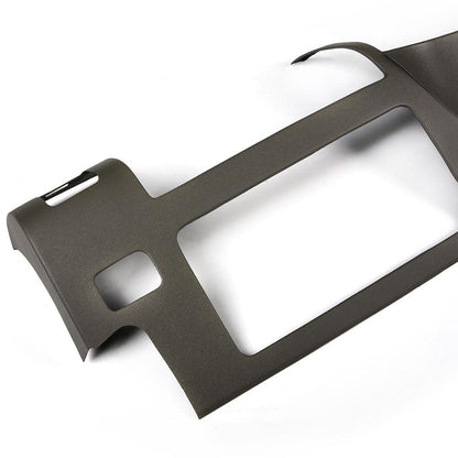 G-PLUS TPE Half Dash Cover Compatible with Chevy Silverado LS/LT/WT 2007-2013, Fit GMC Sierra SL/SLE 2007-2013, Only Covers Front Portion of Dash (NOT Fit LTZ/Denali/SLT Models) Grey