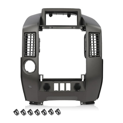 G-PLUS Dash Center Console Panel Lid Bezel w/Center Speaker&Cigarette Lighter Compatible with Nissan Armada SE LE SE 2005-2006/ Pathfinder Armada SE LE 2004/ Titan SE LE XE 2004-2015