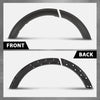 G-PLUS Rear Left & Right Fender Flares 4PCS Compatible with Ford Explorer 2020 2021 2022 Wheel Opening Molding Arch Trim, Factory Style