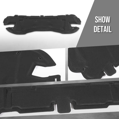 G-PLUS Hood Pad Insulator Cover Compatible with Ford Edge 2019 2020 2021 2022 2023 2024 KT4Z16738B, KT4Z-16738-B Black