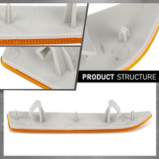 G-PLUS Bumper Reflector 2PCS for BMW X3 E83 2007-2010 Yellow Lens Product Features
