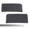 G-PLUS Front Bumper Guards Pads & License Plate Frame Bracket Compatible with Ford F150 2009-2014 9L3Z17E810B, 9L3Z17A385A, FO1053100, FO1068134