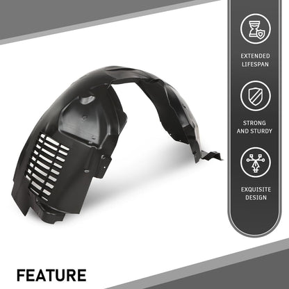 G-PLUS Fender Liner Splash Shield Front Right Compatible with Jaguar XF XFR XFR-S 2012-2015 C2Z22403