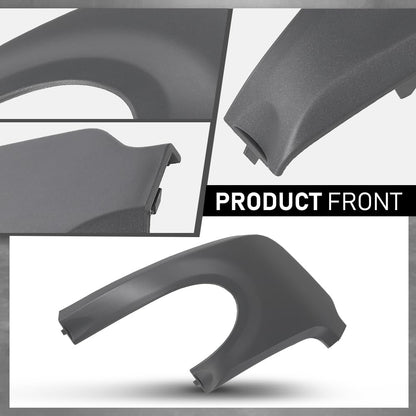 G-PLUS Left Rear Exhaust Pipe Towing Hook Cover Trim Compatible with Range Rover Evoque 2012-2018 Without Sport Type