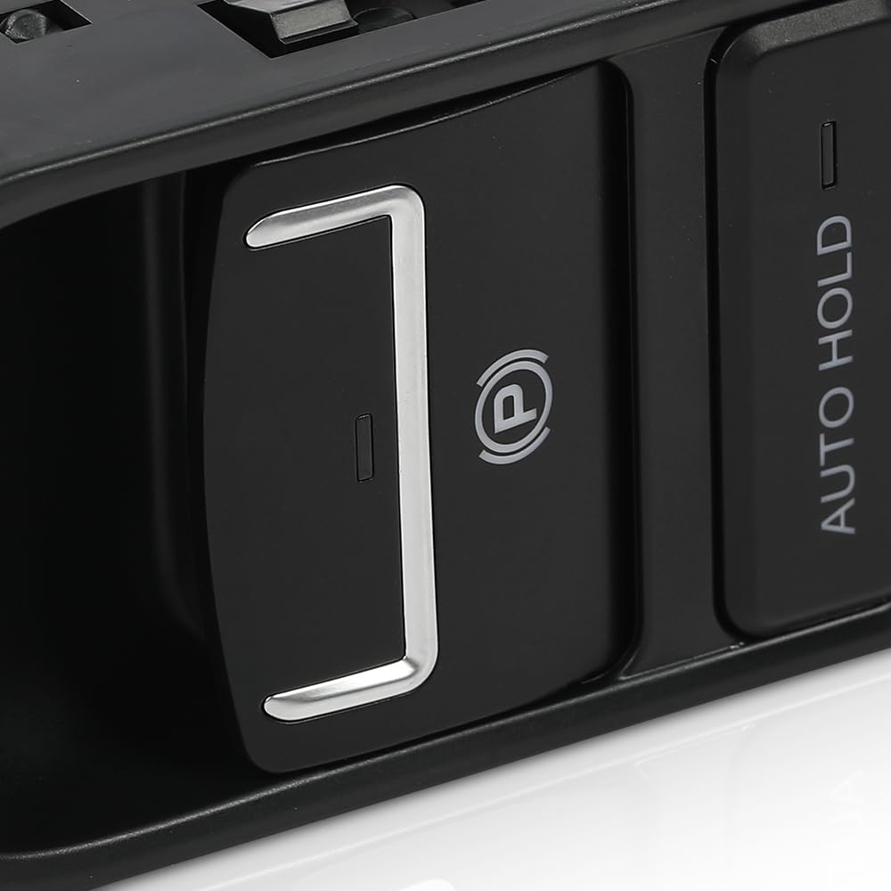 G-PLUS Black Parking Brake Automatic Switch Compatible with VW Tiguan 2008-2015/VW Sharan 2011-2016/Seat Alhambra 2011-2015 5N0927225A