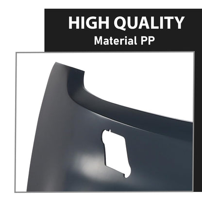 G-PLUS Front Upper Bumper Cover Compatible with Jeep Grand Cherokee 2011 2012 2013 w/o Headlight Washers & Park Assist, 68078269AB, CH1000980, Black